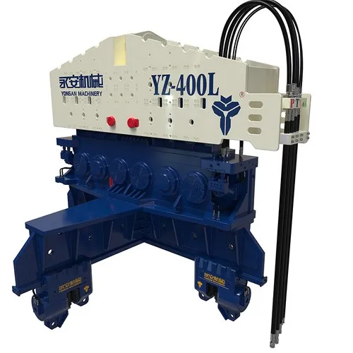 Hydraulic Vibratory Hammer with Eccentric Mass